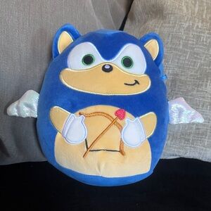 Squishmallows Sonic The Hedgehog Cupid Valentine 8 Inch Plush